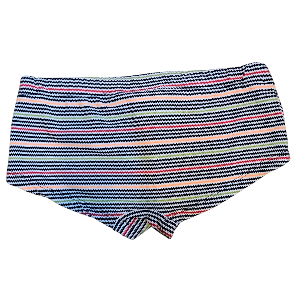 Mr. Turk South Beach Swim Trunk Multicolor Striped Swim Briefs Mens Size Small - Picture 3 of 8